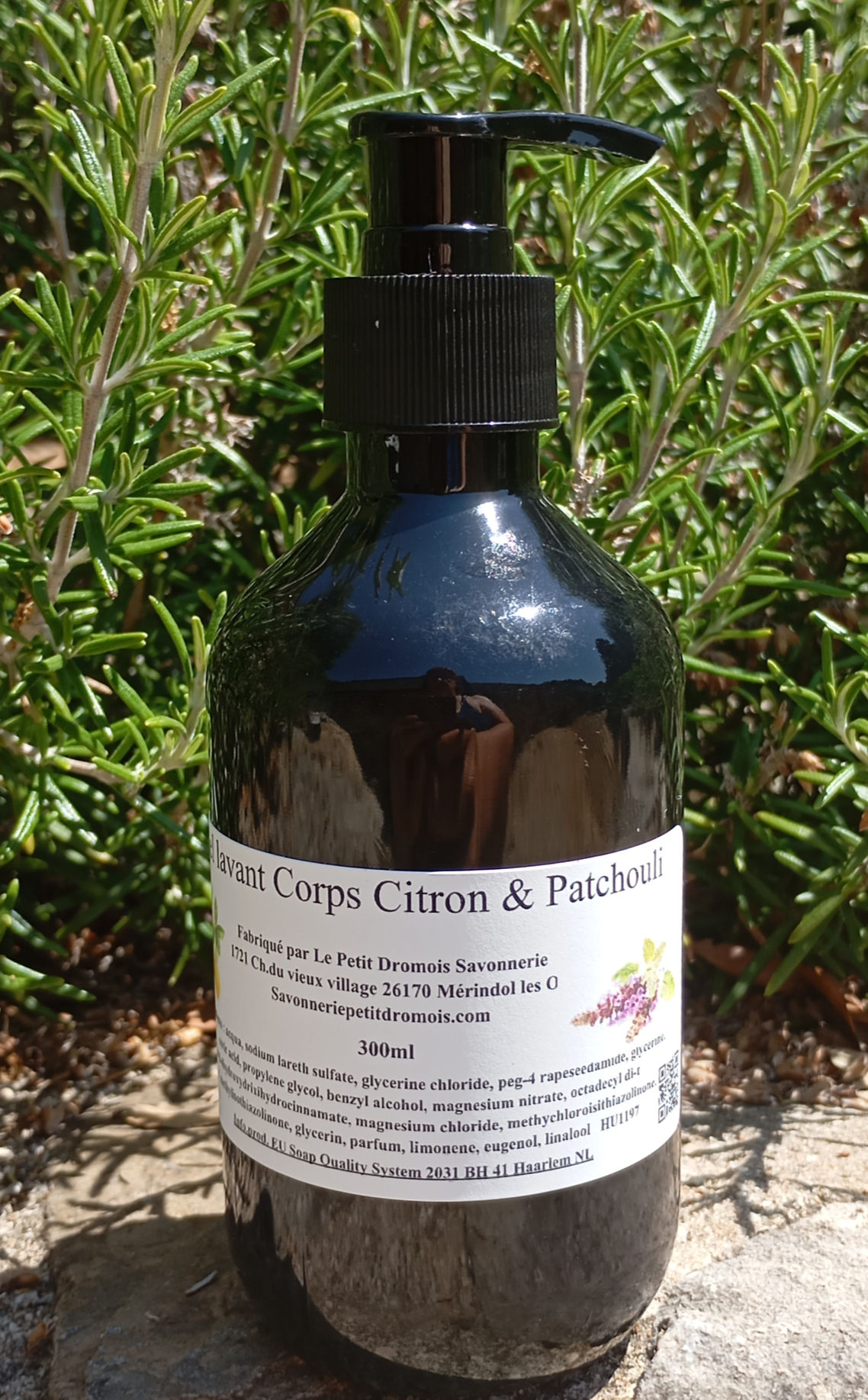 Gel douche Citron et Patchouli