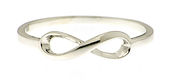Silver Infinity ring