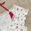 Thumbnail: Women Retro Red & White Ditsy Ditsy Floral Lace Collar Splice Contrast dress