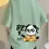 Thumbnail: Manfinity Homme Loose Fit Men's Cartoon & Slogan Graphic Drop Shoulder T-Shirt
