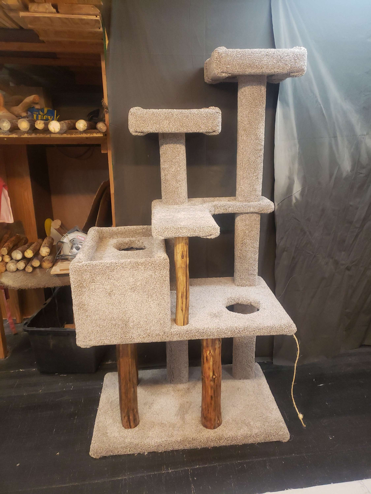 The 71 w/ Box cat tree
