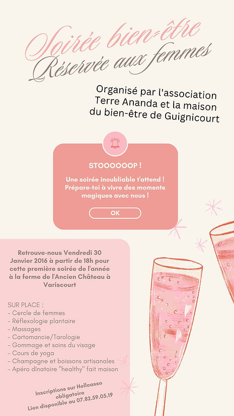 soirée femme soirée bien-être ancien château variscourt 02 aisne