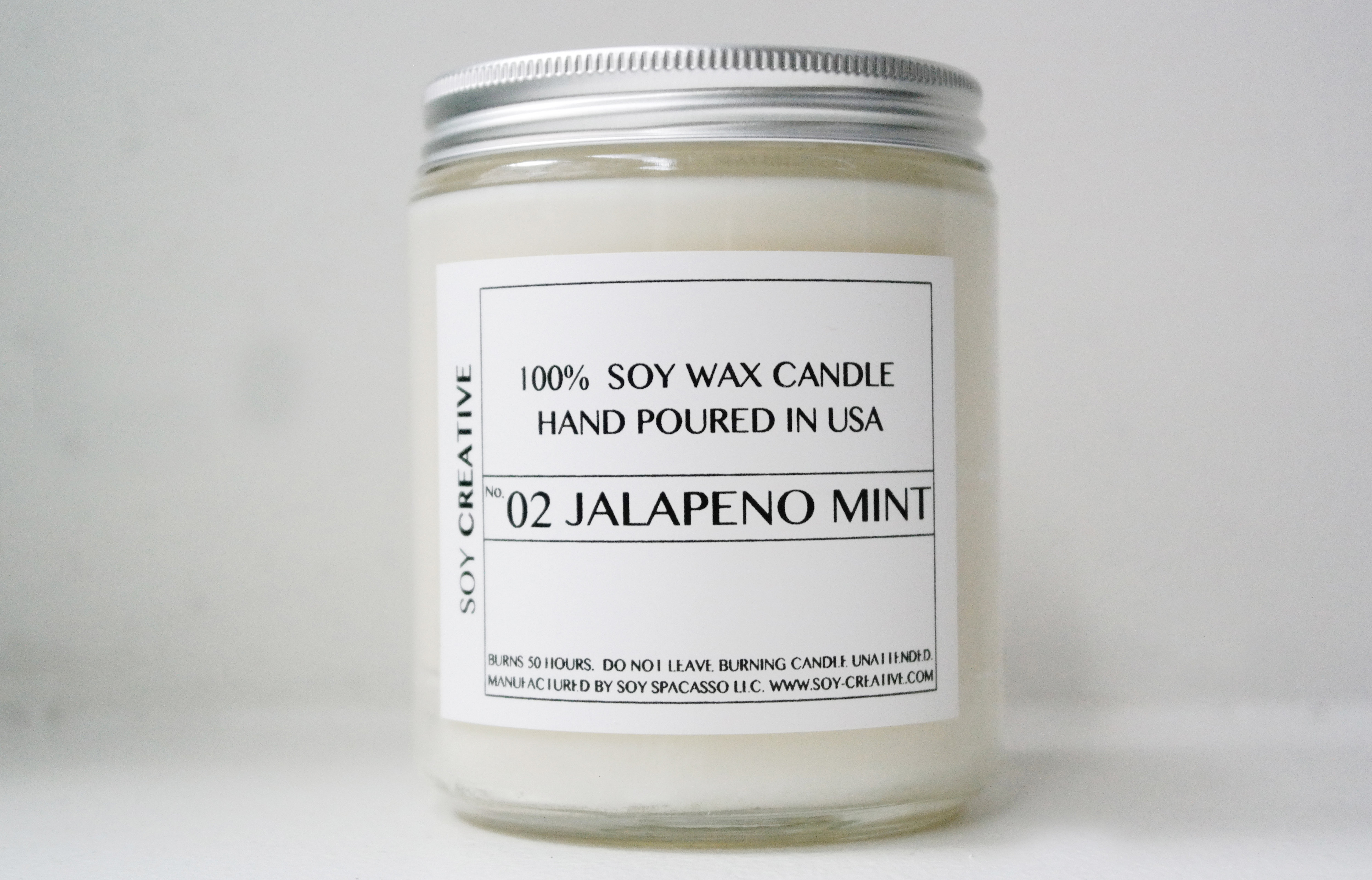 No.2 Jalapeño Mint 8oz | soy-creative