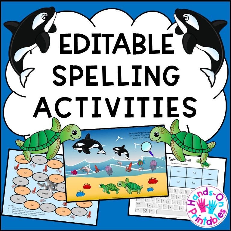Editable Spelling Games: Use Any Word List