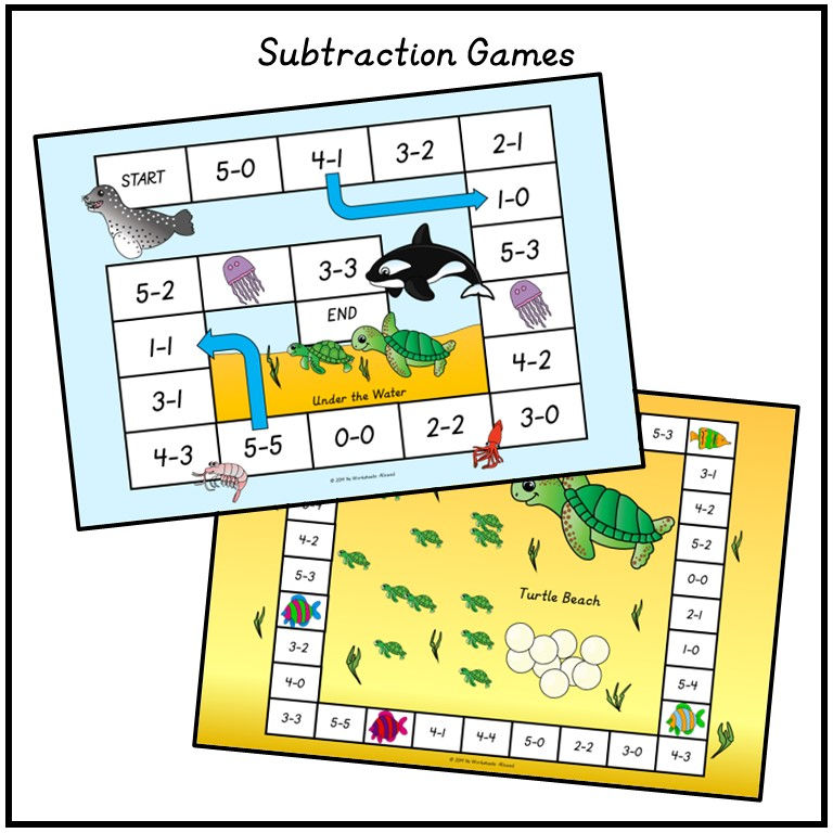 Thumbnail: Addition and Subtraction Bonds to 5 Games