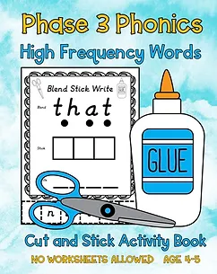 phase 3 phonics activity book