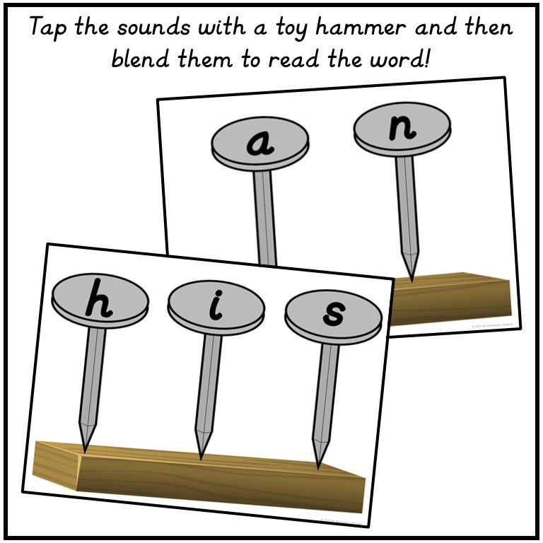 Thumbnail: Phase 2 Phonics Blending Activity