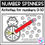 Thumbnail: Number Recognition 0-10 Spinner Activities