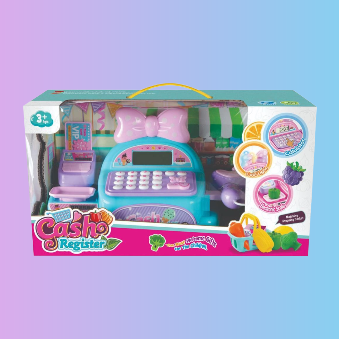 CAJA REGISTRADORA ROSADA