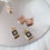 Thumbnail: LV006 LV Rose gold heart Pendants, 15mm