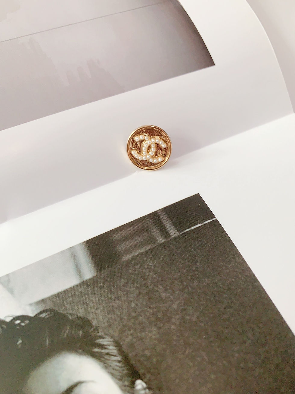 Thumbnail: Chanel buttons, 17mm