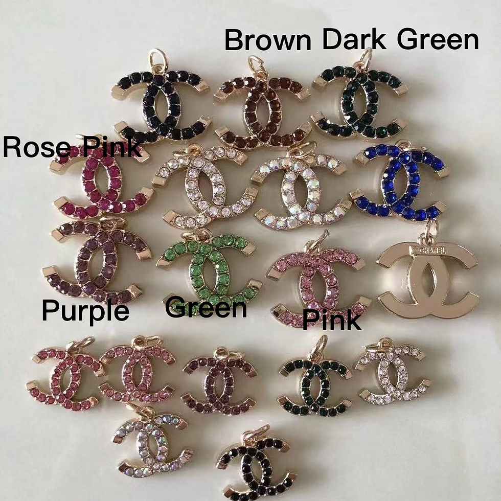 Thumbnail: CH052 Chanel Pendants, 18/25mm