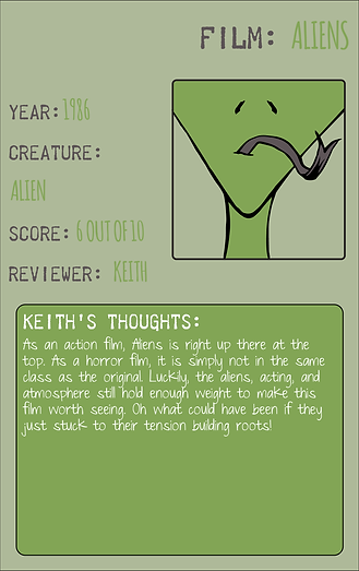 Aliens horror movie