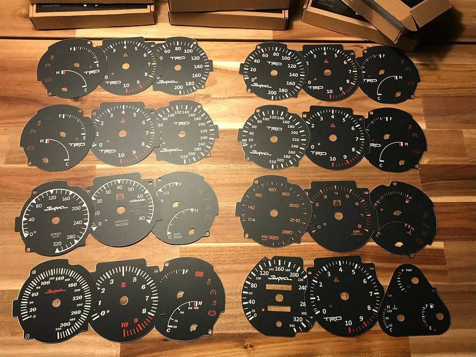 Thumbnail: LED GAUGE FACE KIT