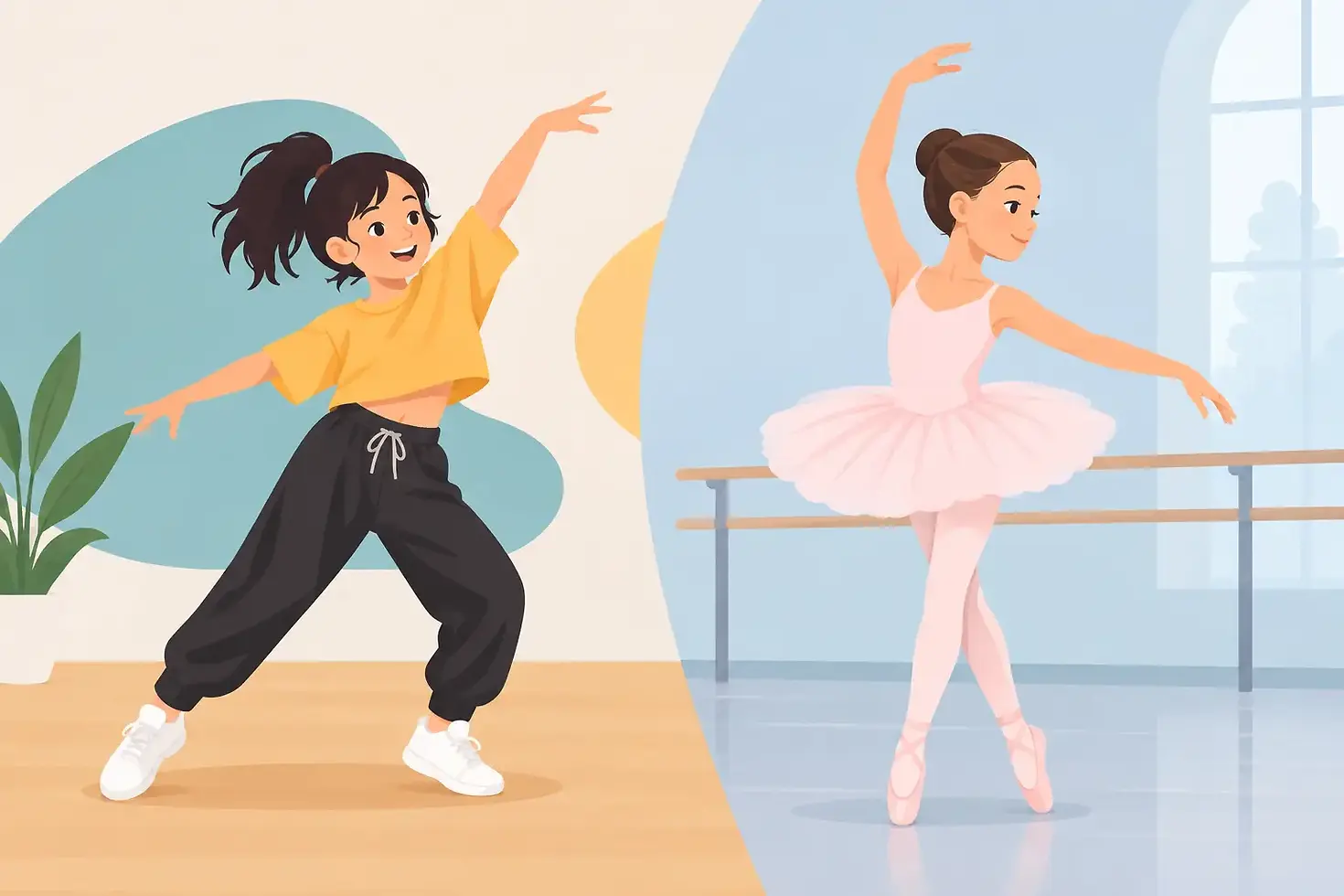 Creative Dance Versus Formal Ballet for Kids
