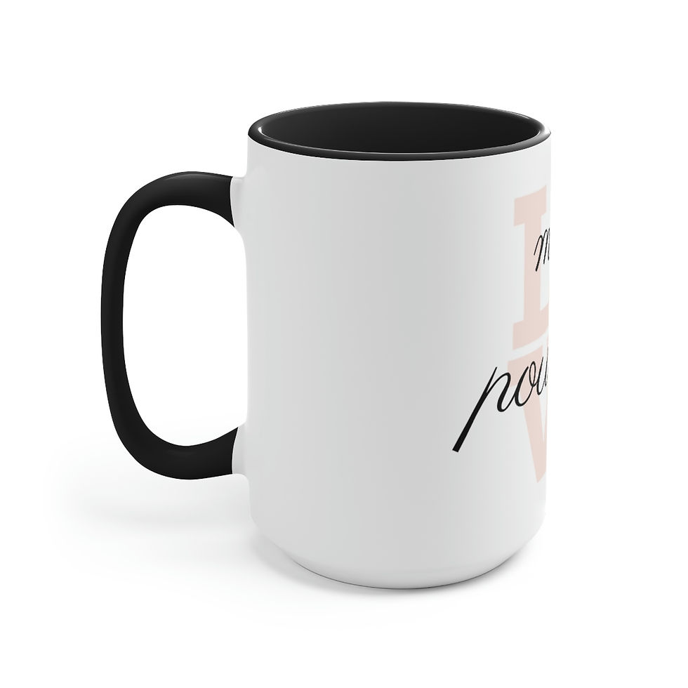 Miniature : Two-Tone Coffee Mugs, 15oz