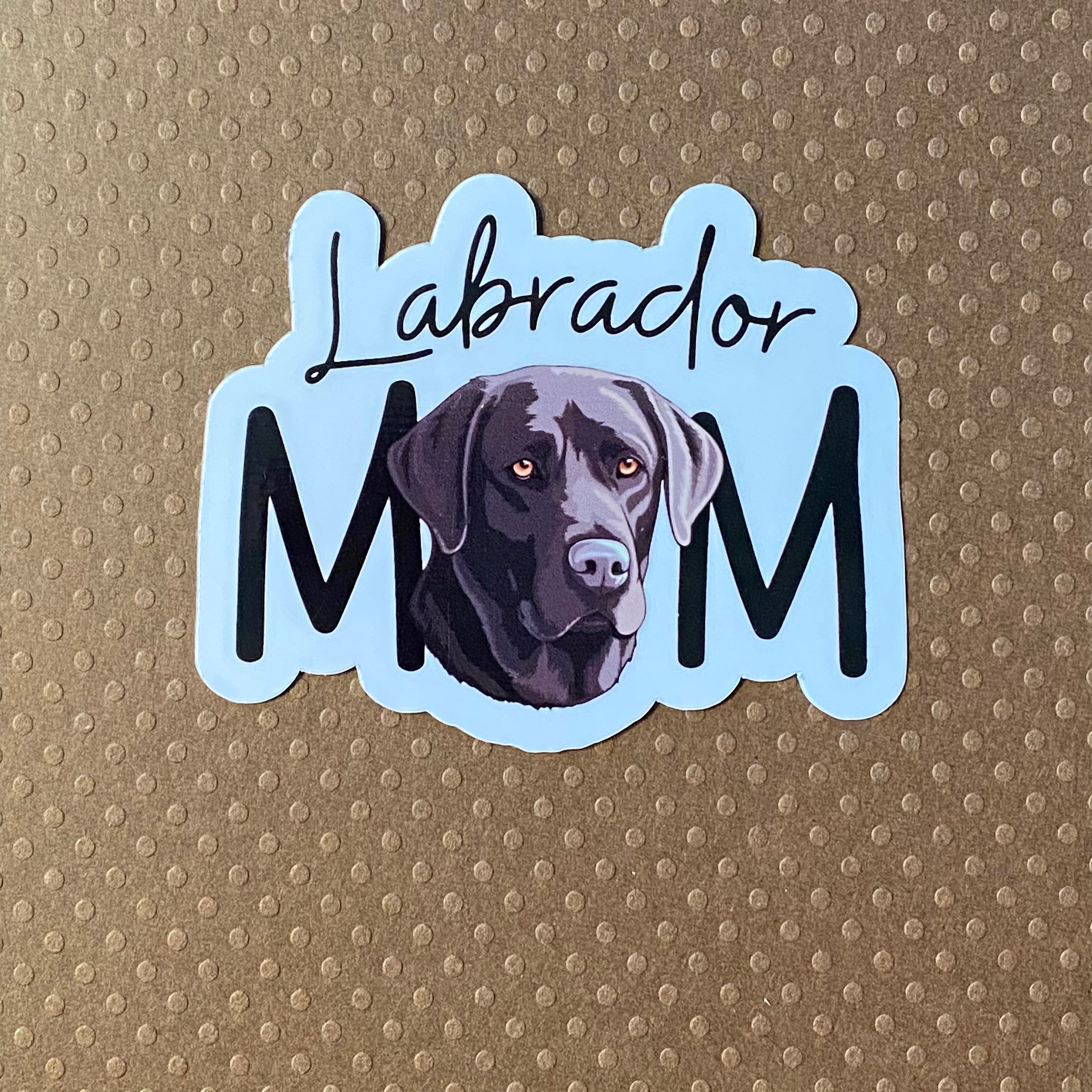 Labrador Breed Dog Mom Sticker