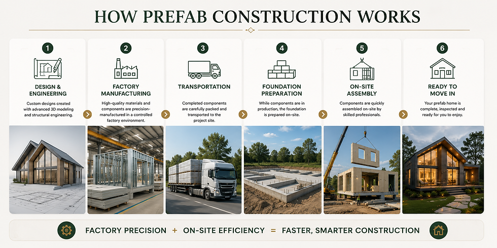 How prefab construction works