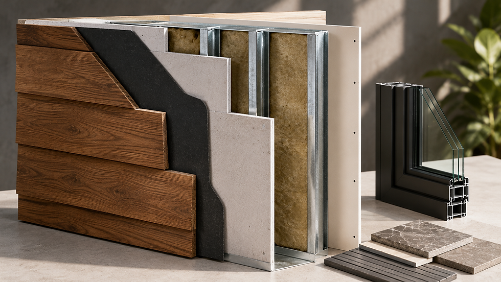 Materials Used in Modern Prefab Homes: The Complete Component Guide for India (2026)