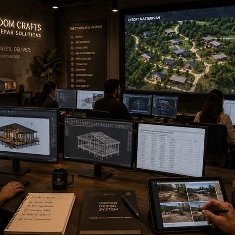 Digital Design Tools for Prefab Architecture: The Studio's Machine