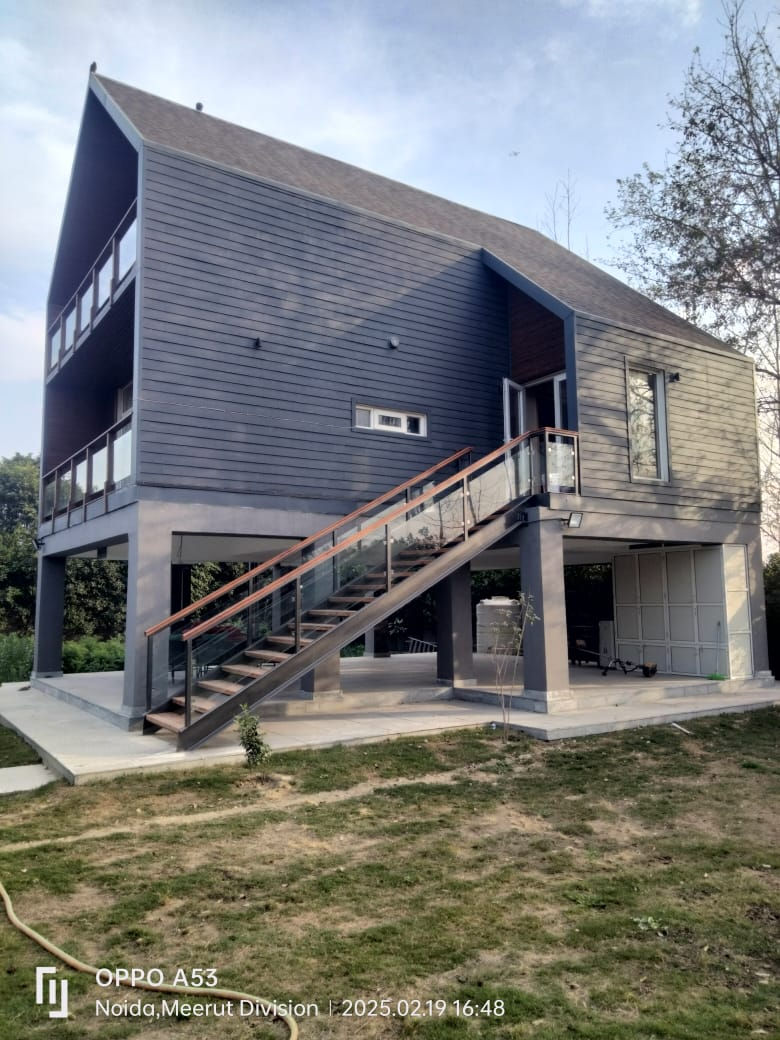 Farm House @ Noida | Prefab Modular Homes & Cottages by Loom Crafts India