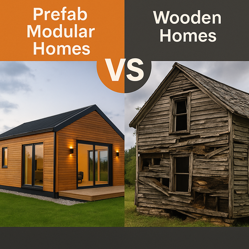 Prefab Modular Homes vs Wooden Homes