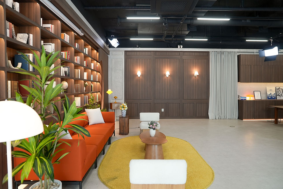 쾌적한 촬영 공간