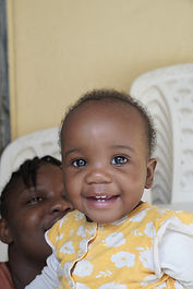 Portrait de Maria, 10 mois, orphelinat Tendre Mère.