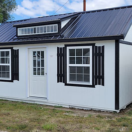 a picture of a cape cod with description of size, style, colors and available siding options on this model of unit