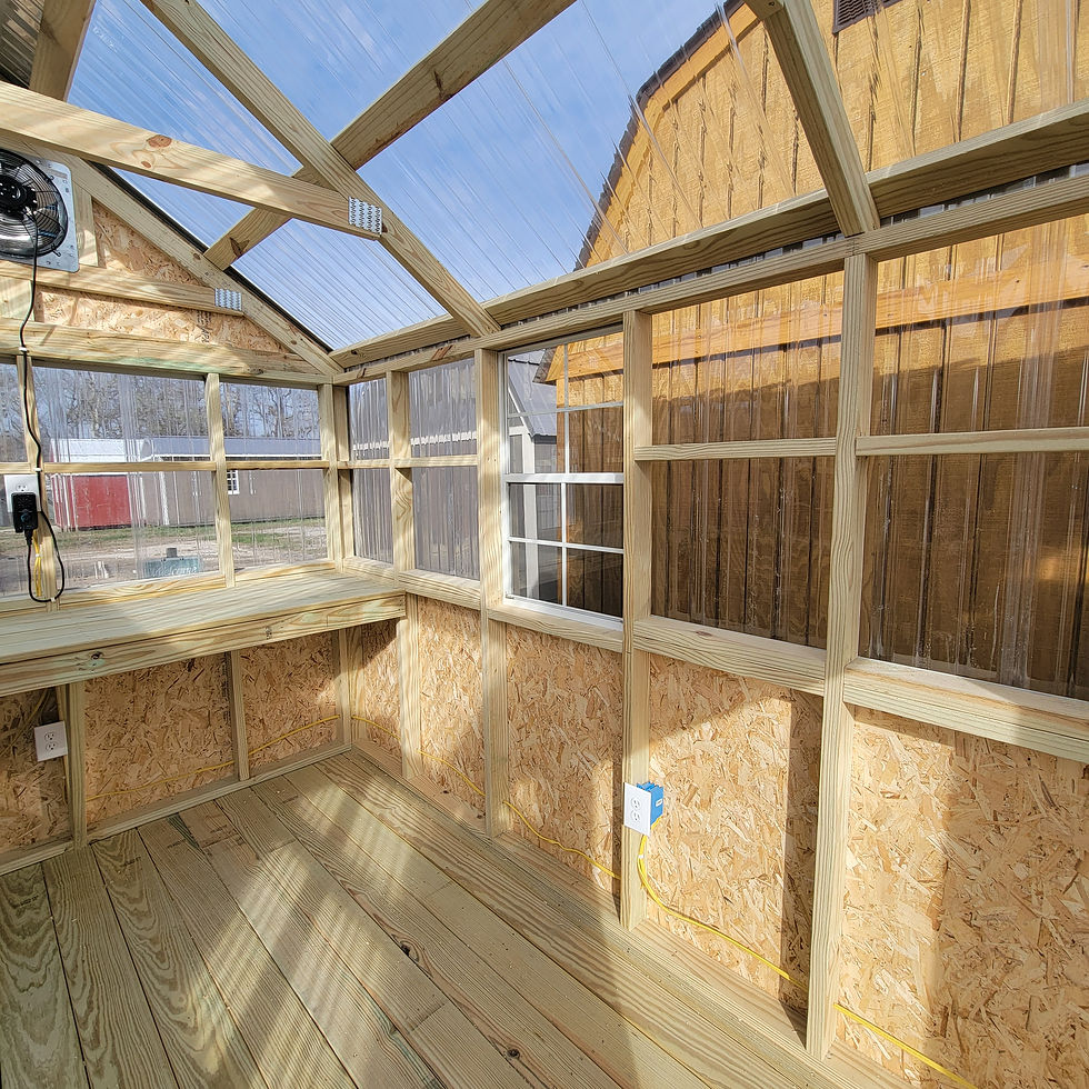 Thumbnail: 8x12 Greenhouse #8070 - NEW STOCK!
