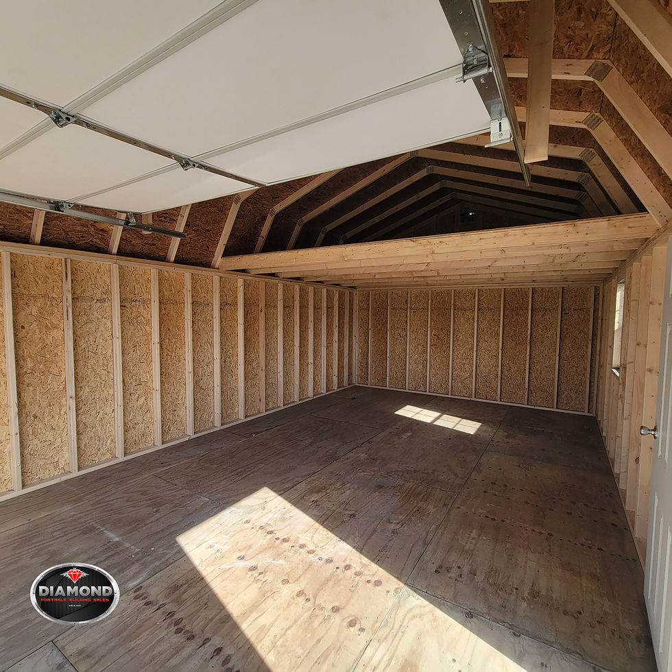 Thumbnail: 14x24 Lofted Garage #7705