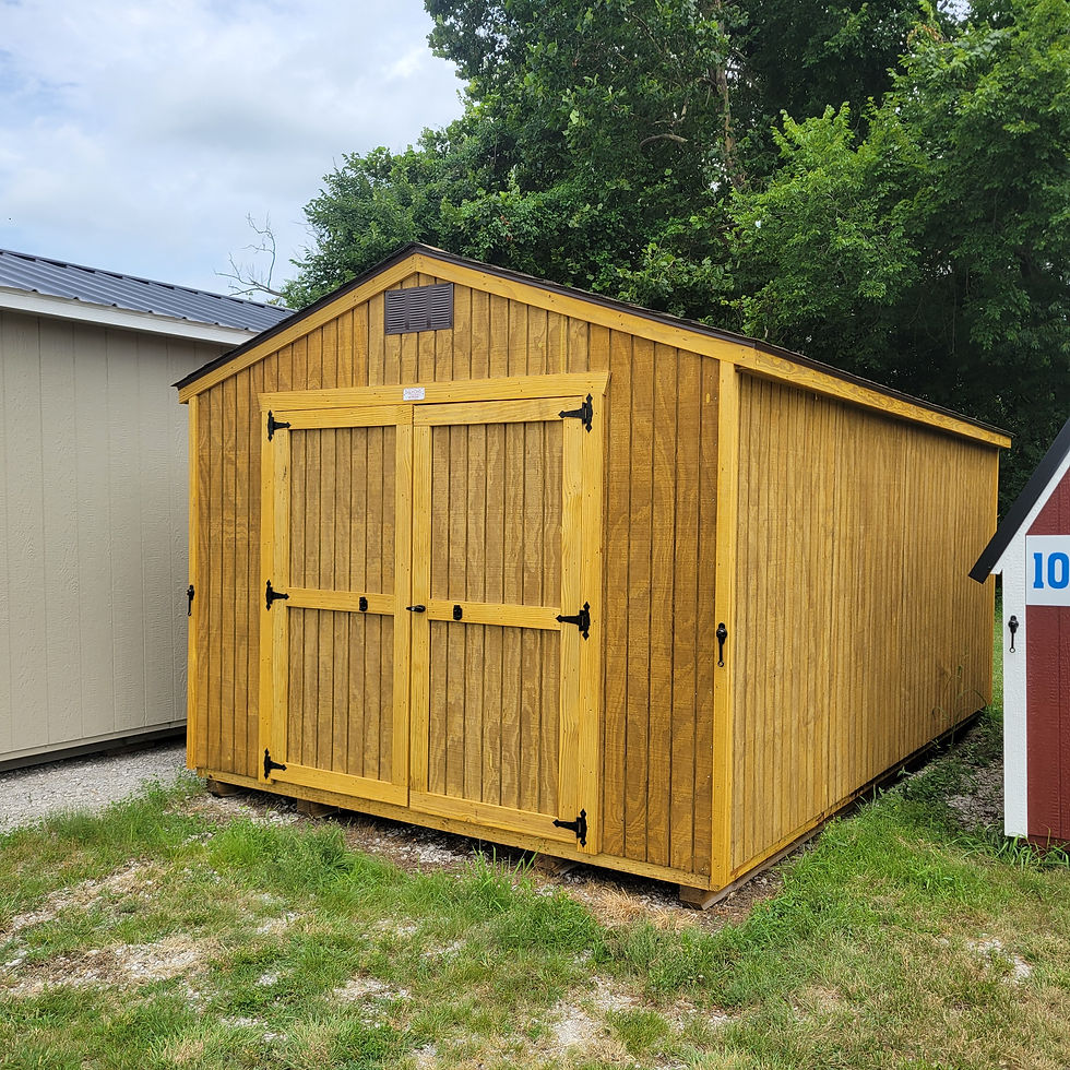 Thumbnail: 10x16 Utility Shed #8307 - NEW STOCK!