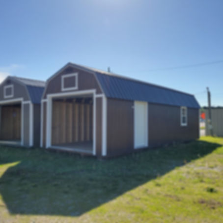 12x32 Lofted Garage #8095 - NEW STOCK!