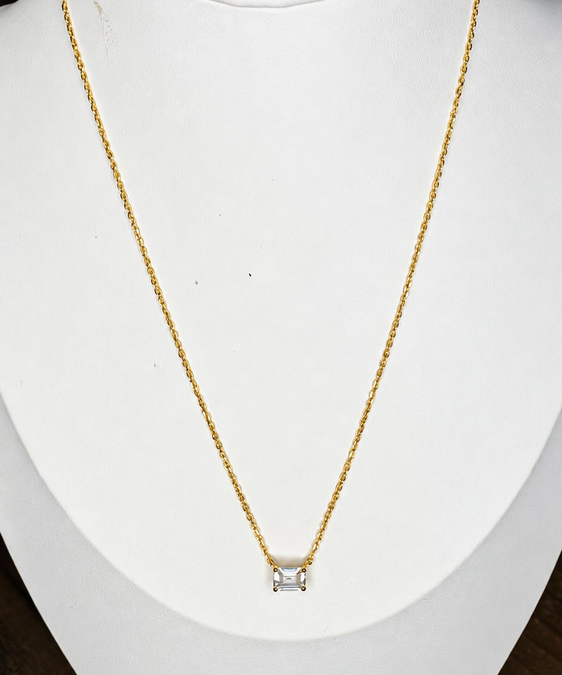 Miniatyrbild: Halsband Emerald av ANI jewels.