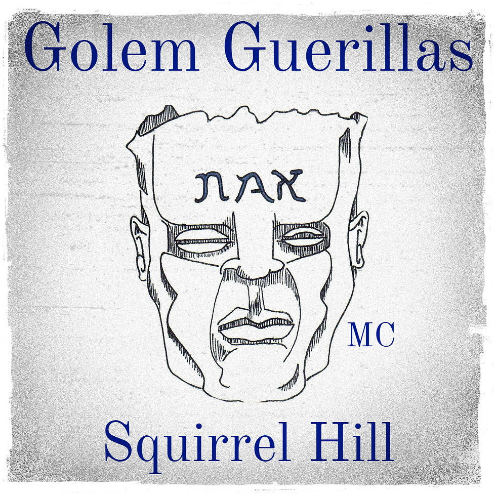 LR: Signed Golem Guerillas MC- Squirrel Hill