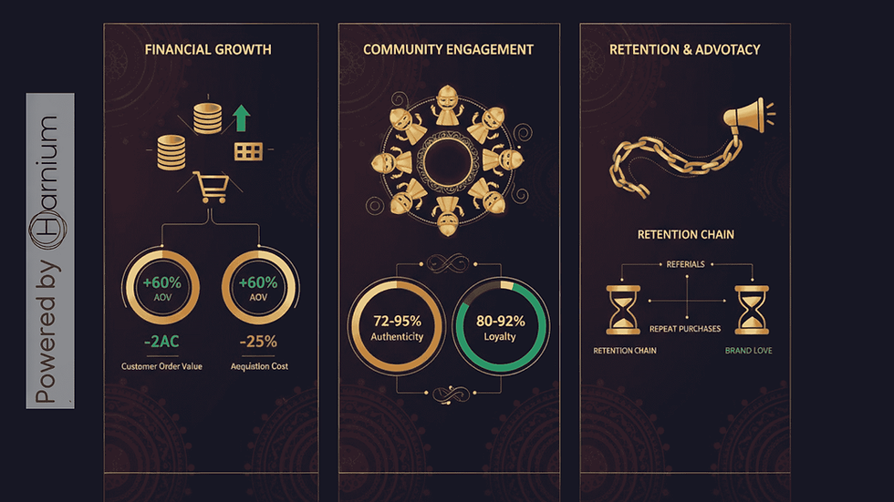 Key Performance Indicator Map/Facts | Harnium | Marketing Strategies and plans
