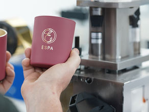 Espa Foil Printed and Sprayed Vessel