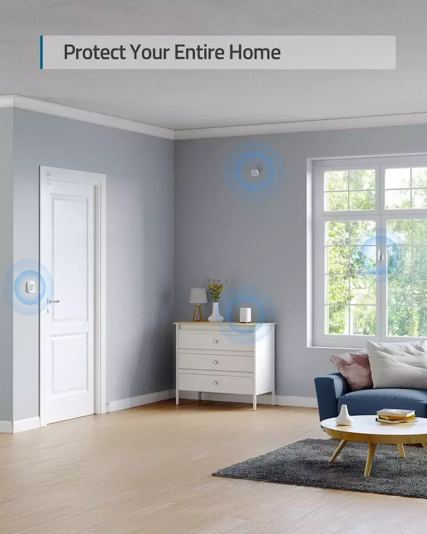 Thumbnail: Eufy Security 5-Piece Alarm Home Security System