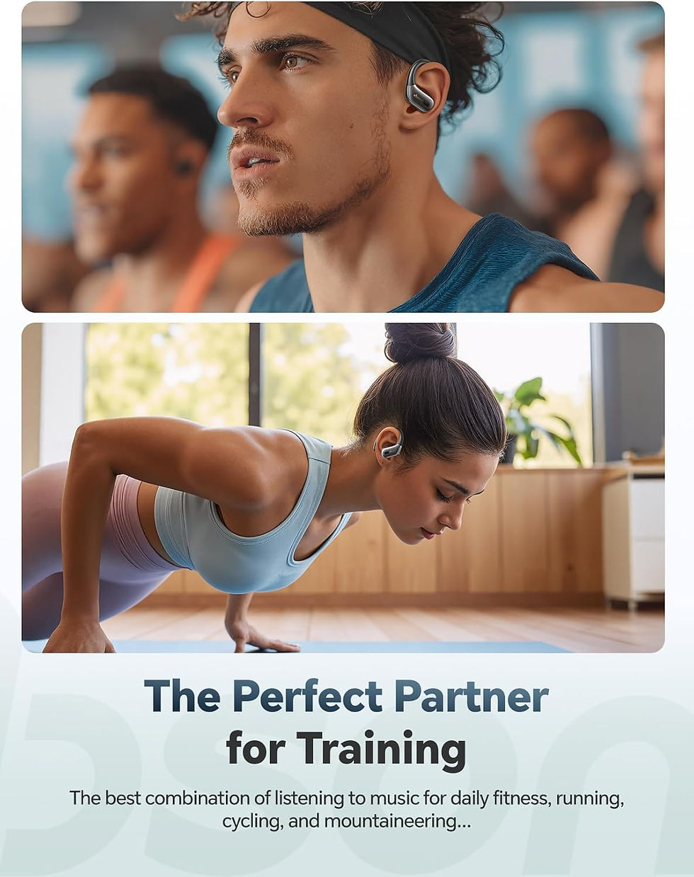 Thumbnail: Open-Ear Headphones, Ear Hooks, Ultra-Comfort, Snug Fit