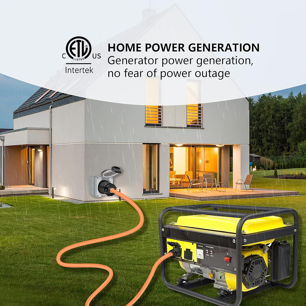 Thumbnail: NEMA L14-30C Weatherproof Twist Lock Plug Box 30 Amp 125/250V for Generators