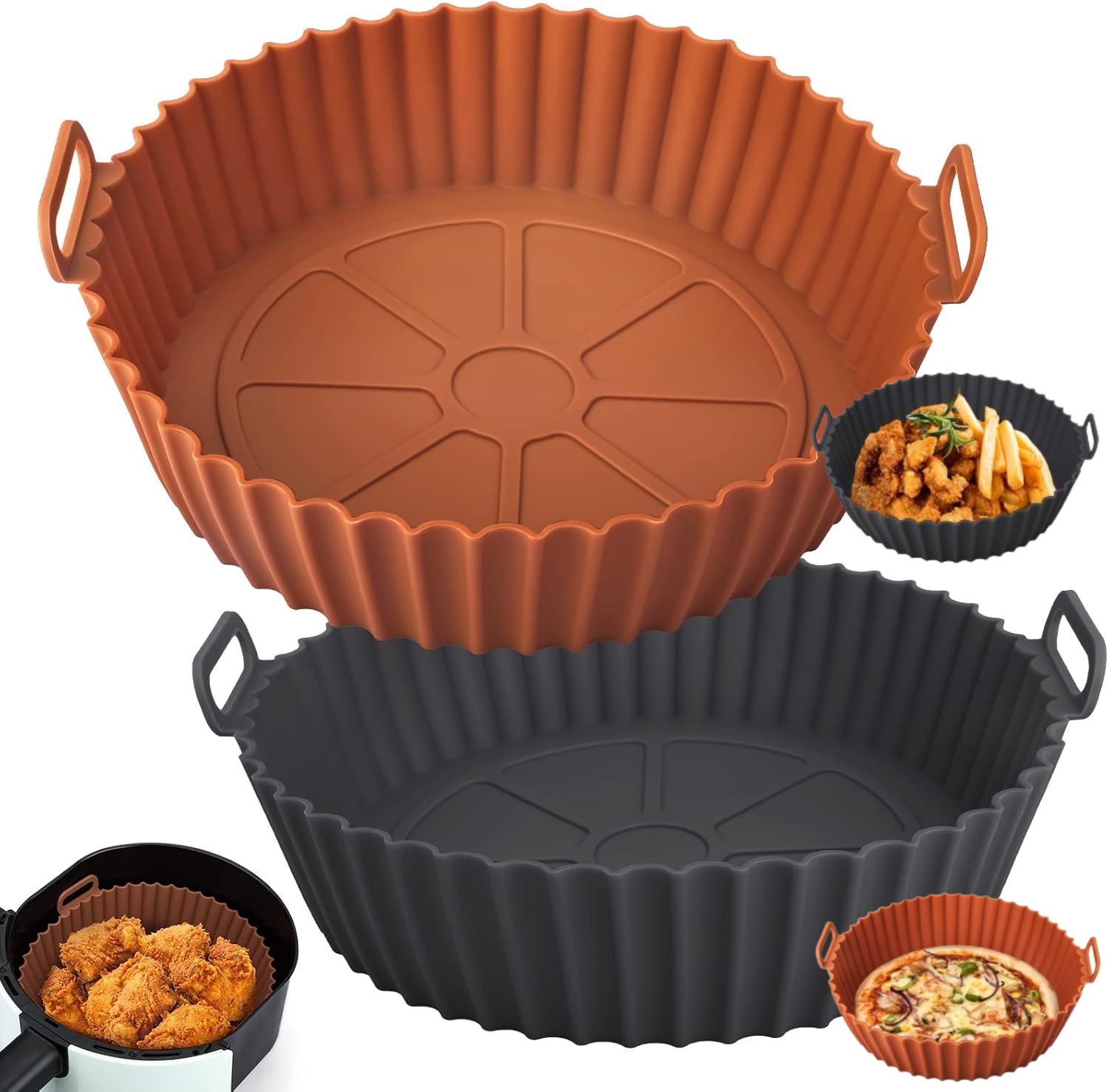 Airfryer Silicone Basket - Reusable