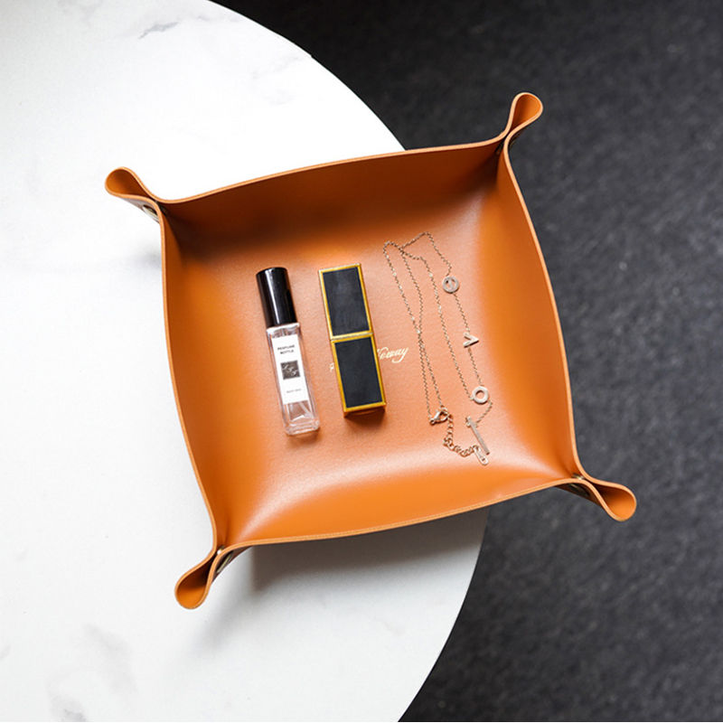 Leather Storage Tray