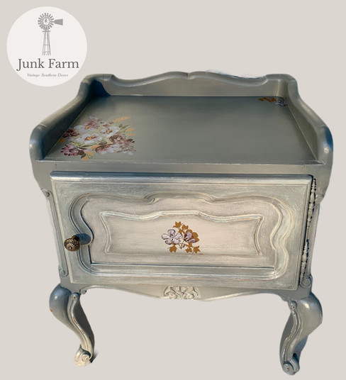 French provincial Louis XV style side tables
