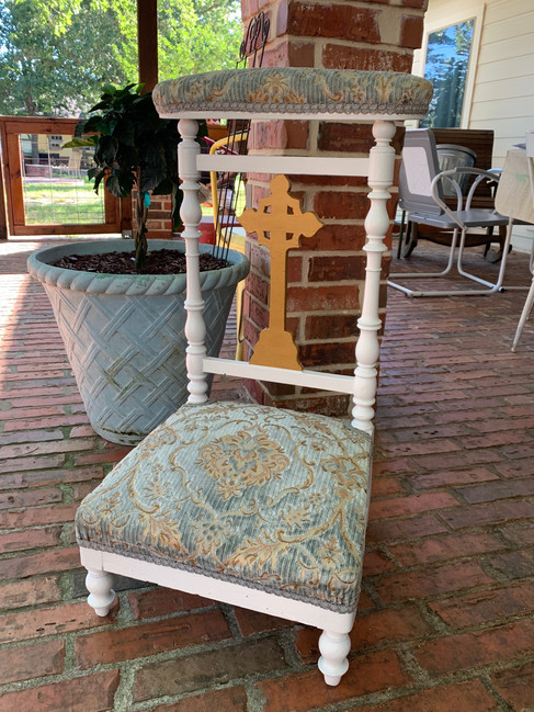 Early 1900's Prayer Chair
