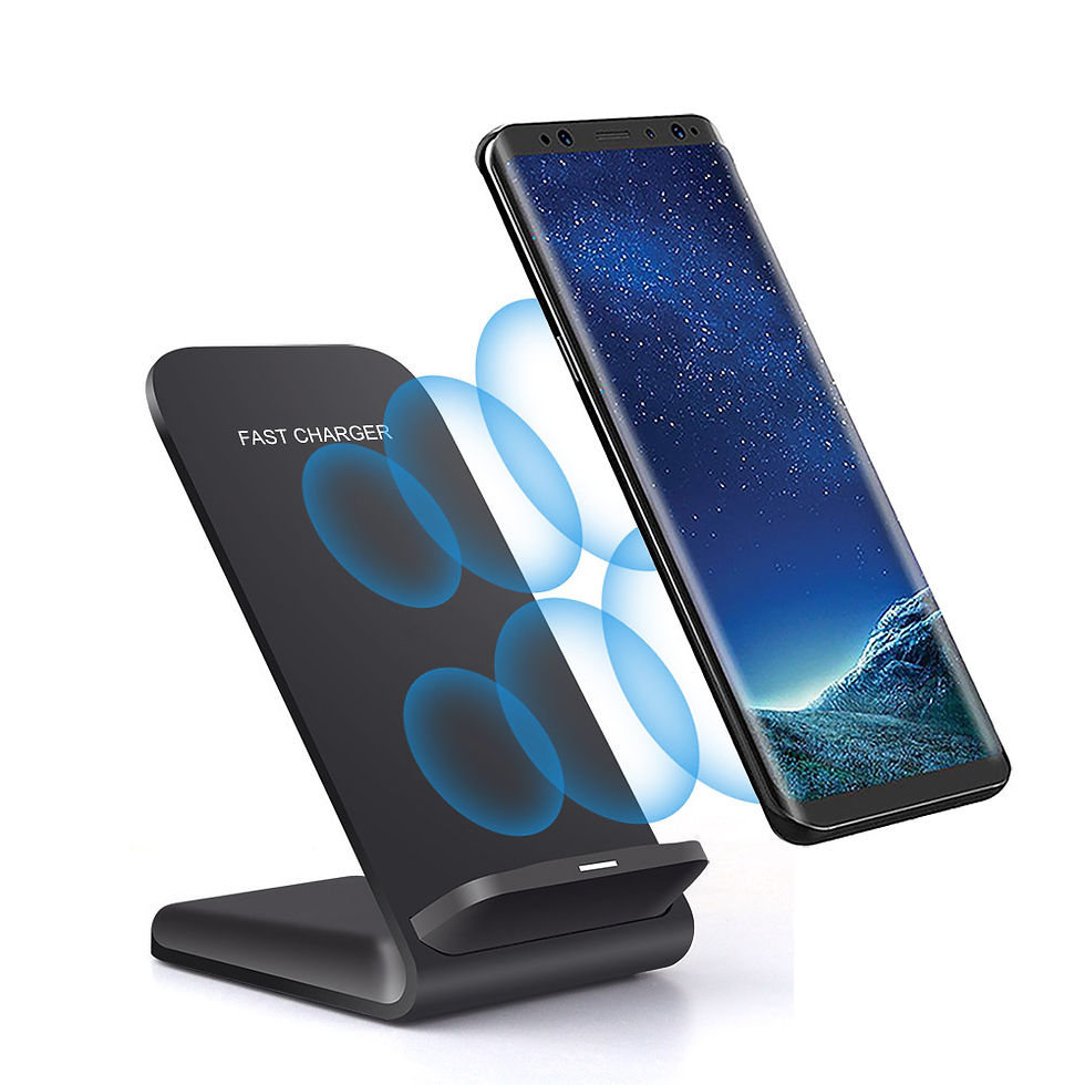 Thumbnail: FDGAO 15W Wireless Charger Compatible with Apple & Samsung