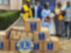 Première livraison de livres à Abidjan
