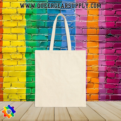 QG Logo Tote Bag | Queer Gear Supply