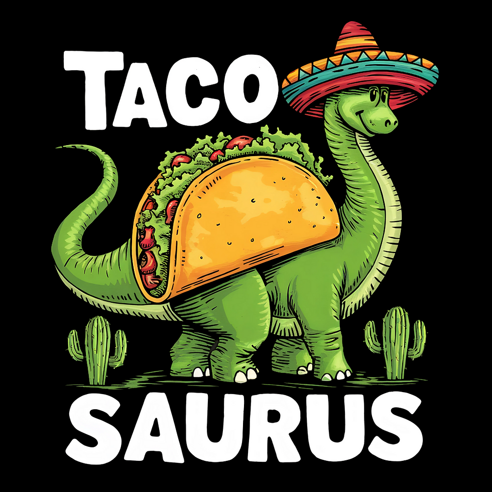 Funny Tacosaurus T-Rex Dinosaurs Cinco De Mayo Shirt
