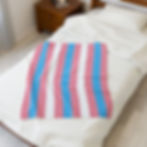 Thumbnail: Lesbian Rainbow Pride Flag Velveteen Plush Blanket