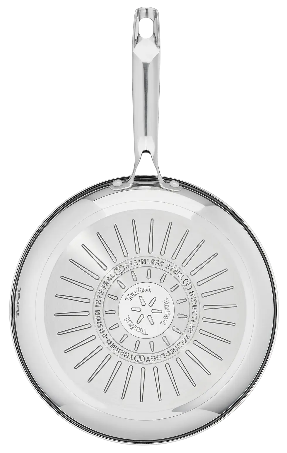 Fissler-Pfanne: Edelstahl-Boden,  langlebige Qualität